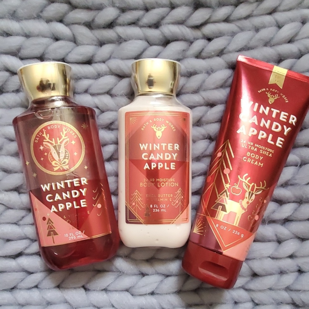 New winter candy apple 3 PC set